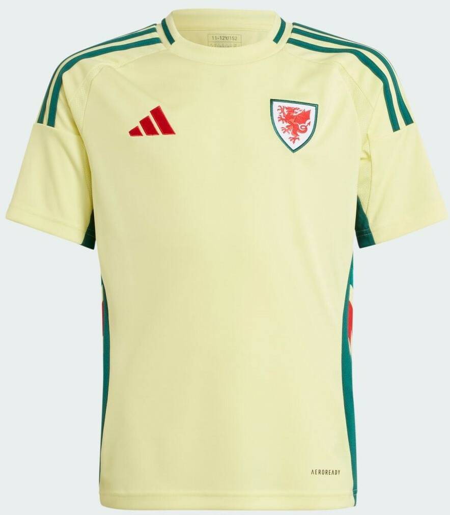 Camisetas de fútbol Adventure Store Adidas Wales Shirt Kids 2024Away Shirt